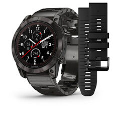 Fenix 7X PRO Sapphire Solar, DLC Black with QuickFit® Titanium Band 