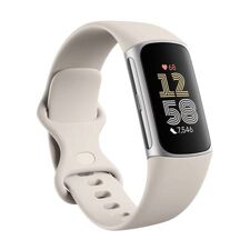Fitbit Charge 6, Porcelain/Silver