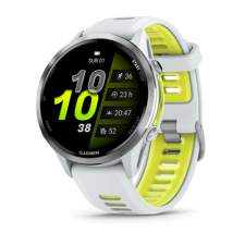 Forerunner 970, Titanium Whitestone, Amp Yellow