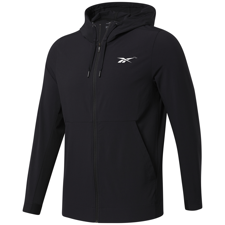Reebok Performance Full Zip Hoodie, Black 
