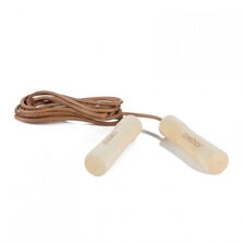 Leather Jump Rope - Wood