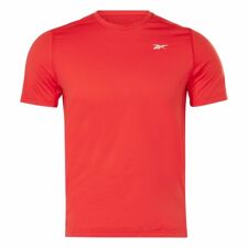 Reebok United By Fitness MoveSoft Short Sleeve Shirt, Vector Red 