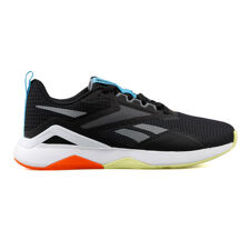 Reebok NanoFlex TR 2.0 Shoes, Black/Grey/Orange 
