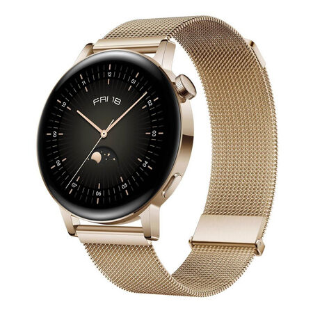 Huawei Watch GT 3, 42 mm, Elegant, Gold, Huawei