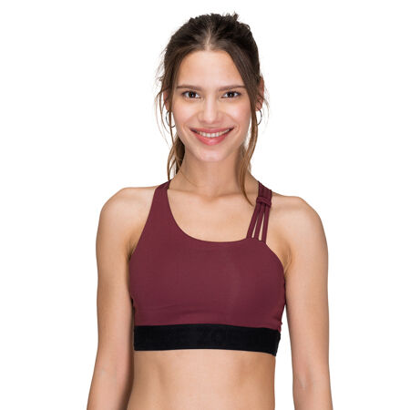 Iris Asymmetrical Bra Red Wine Zoe