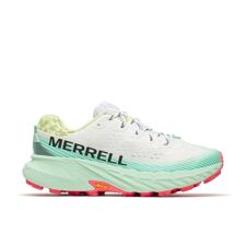 Merrell Agility Peak 5 Women's Shoes, White/Celadon 