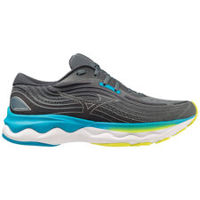 Mizuno Wave Skyrise 4 Running Shoes, Stormy Weather/Pearl Blue/Jet Blue 
