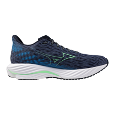 Mizuno Wave Rider 28 Shoes, Vintage Indigo/Neo Mint/Front Blue 