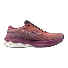 Mizuno Wave Skyrise 5 Women's Running Shoes, Mineral Red/Sand/Violet Quartz 