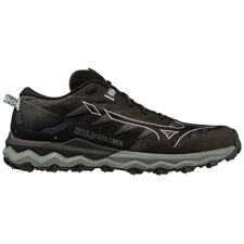 Mizuno Wave Daichi 7 GTX Trail Running Shoes, Black/Ombre Blue/Stormy 