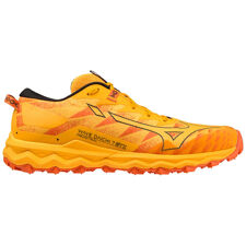 Mizuno Wave Daichi 7 GTX Trail Running Shoes, Zinnia/Tigerlily/Black 