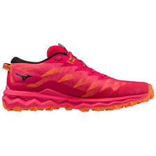 Mizuno Wave Daichi 7 GTX Women's Trail Running Shoes, Jazzy/Tigerlily/Black 