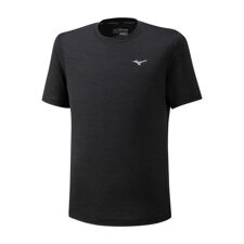 Mizuno Impulse Core Short Sleeve Shirt, Black 