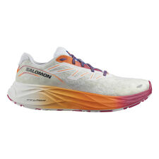 Salomon Aero Glide 2 Running Shoes, White/Dragon Fire/Vivacious 