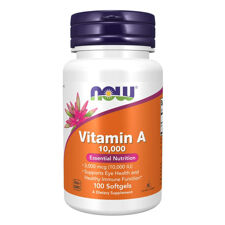 Vitamin A, 10 000 IU, 100 softgelkapsel