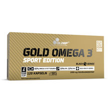 Gold Omega 3 Sport Edition, 120 kapsul