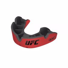 Opro Self-Fit UFC Silver Youth штитник за заби, црвен/црн