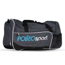 Polleo Sport Gym Star Duffle Bag, Black/Grey