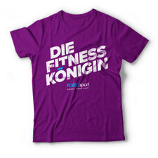 Polleosport Fitness Königin T-Shirt, Purple 
