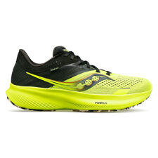 Saucony Ride 16 Running Shoes, Citron/Black 