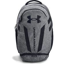 UA Hustle 5.0 Backpack, Black/Graphite