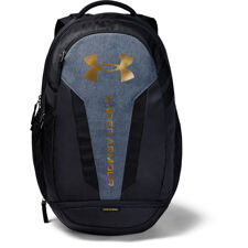 UA Hustle 5.0 Backpack black/gold