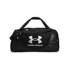 UA Bag Undeniable 5.0 Duffle LG, Black/Metallic Silver 