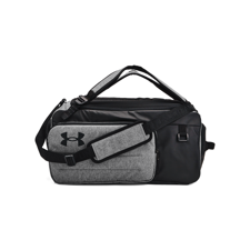 UA Contain Duo Medium Backpack Duffle, Heather/Black 