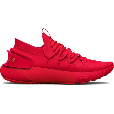 UA HOVR Phantom 3 Running Shoes, Radio Red/Bolt Red, Under