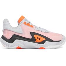 UA Shoes Spawn 7, Halo Gray/Ares Red/Black 