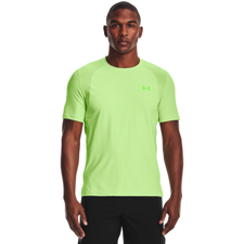 UA IsoChill Run 200 SS Shirt, Summer Lime/Hyper Green 
