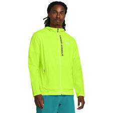 UA OutRun The Storm Jacket, High Vis Yellow/Black 
