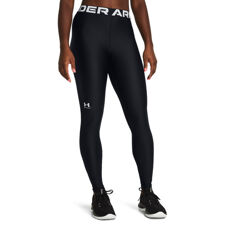 UA HeatGear Authentics Women's Leggings, Black/White 
