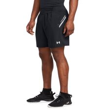 UA Shorts Tech Utility, Black/White 