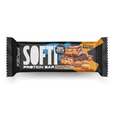 Polleo Sport Softi Protein Bar, Choco Peanut Caramel, 50 g 