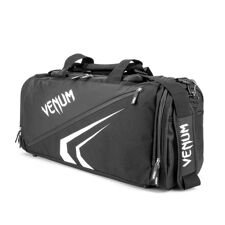 Venum Trainer Lite Evo Sports Bag, Black/White 