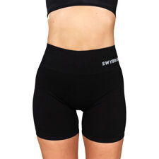 SWY Basic Scrunch Shorts, Black 