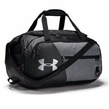 UA Undeniable 4.0 Small Duffle Bag, Graphite/Black