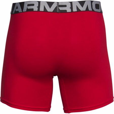 UA Boxerjock Charged Cotton 3 Pack Red Under Armour