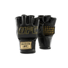 UFC PRO Premium MMA Handschuhe, Schwarz 
