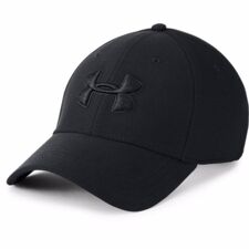 UA Blitzing 3.0 Fit Cap, Black/Black 