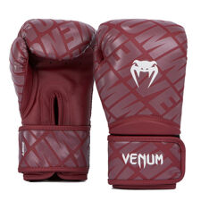 Venum Contender 1.5 XT Boxing Gloves, Burgundy/White 