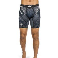 UFC Adrenaline by Venum Authentic Fight Night Men's Vale Tudo Shorts, Black 
