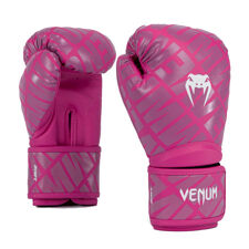 Venum Contender 1.5 XT Boxing Gloves, White/Pink 