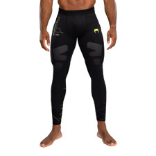 Venum Training Camp 4.0 Spats Leggings, Black/Neon Green 
