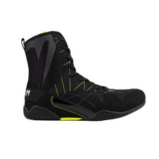 Venum Training Camp 4.0 Boxing Shoes, Black/Neon Green 