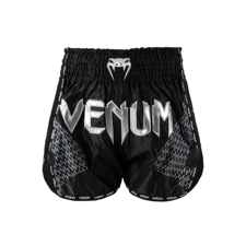 Venum Shorts Nexus Muay Thai,  Black/Silver 