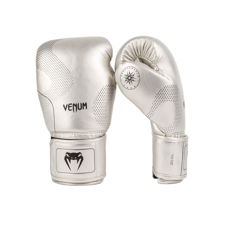 Venum Nexus Boxing Gloves, Silver/Black 