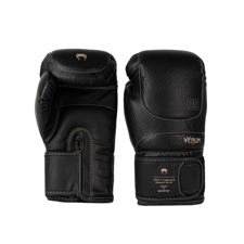 Venum Impact Evo Scales Boxing Gloves, Black 