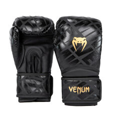 Venum Contender 1.5 XT Boxing Gloves, Black/Gold 